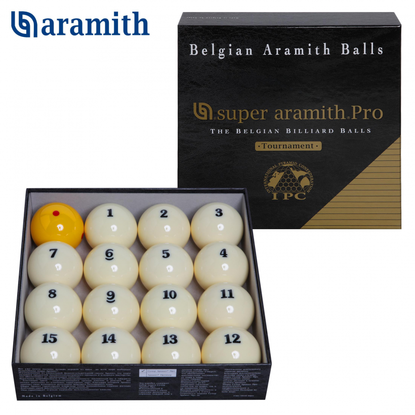 Шары Super Aramith Pro-Cup Tournament Pyramid ø67мм