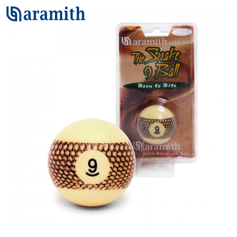Шар Aramith Snake №9 Pool ø57,2мм блистер
