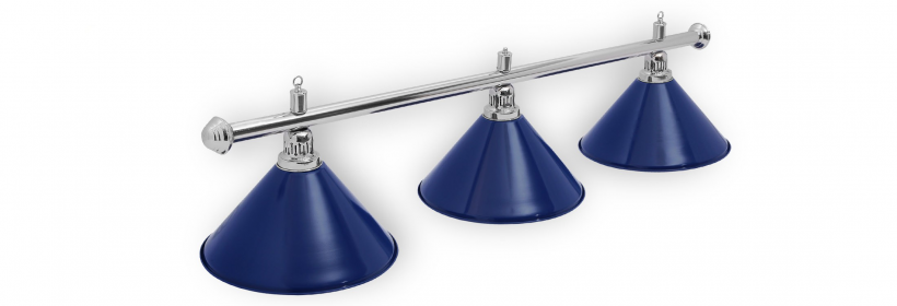 Светильник Prestige Silver Blue 3 плафона